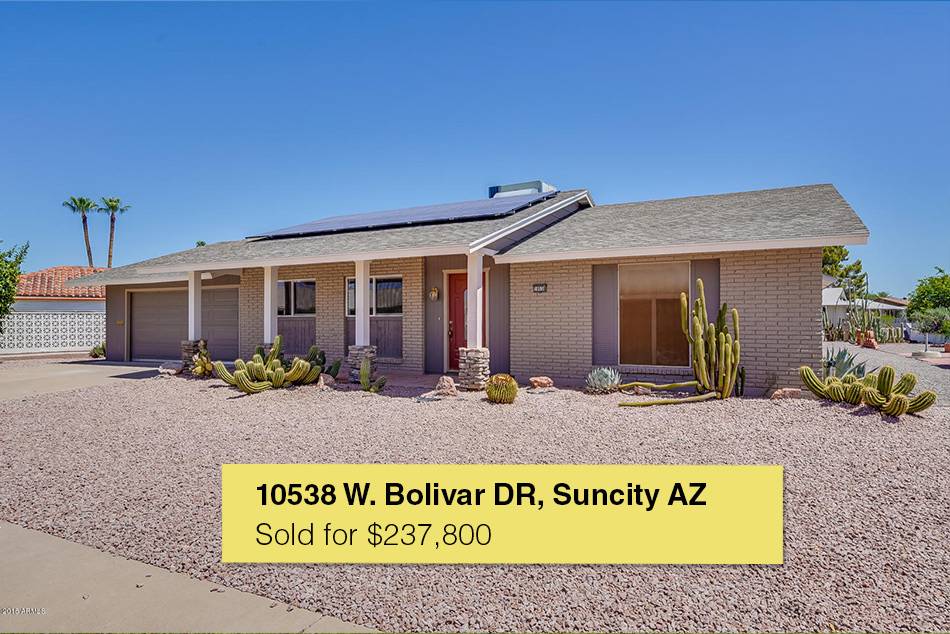 10538 W. Bolivar Drive Sun City, AZ 85351